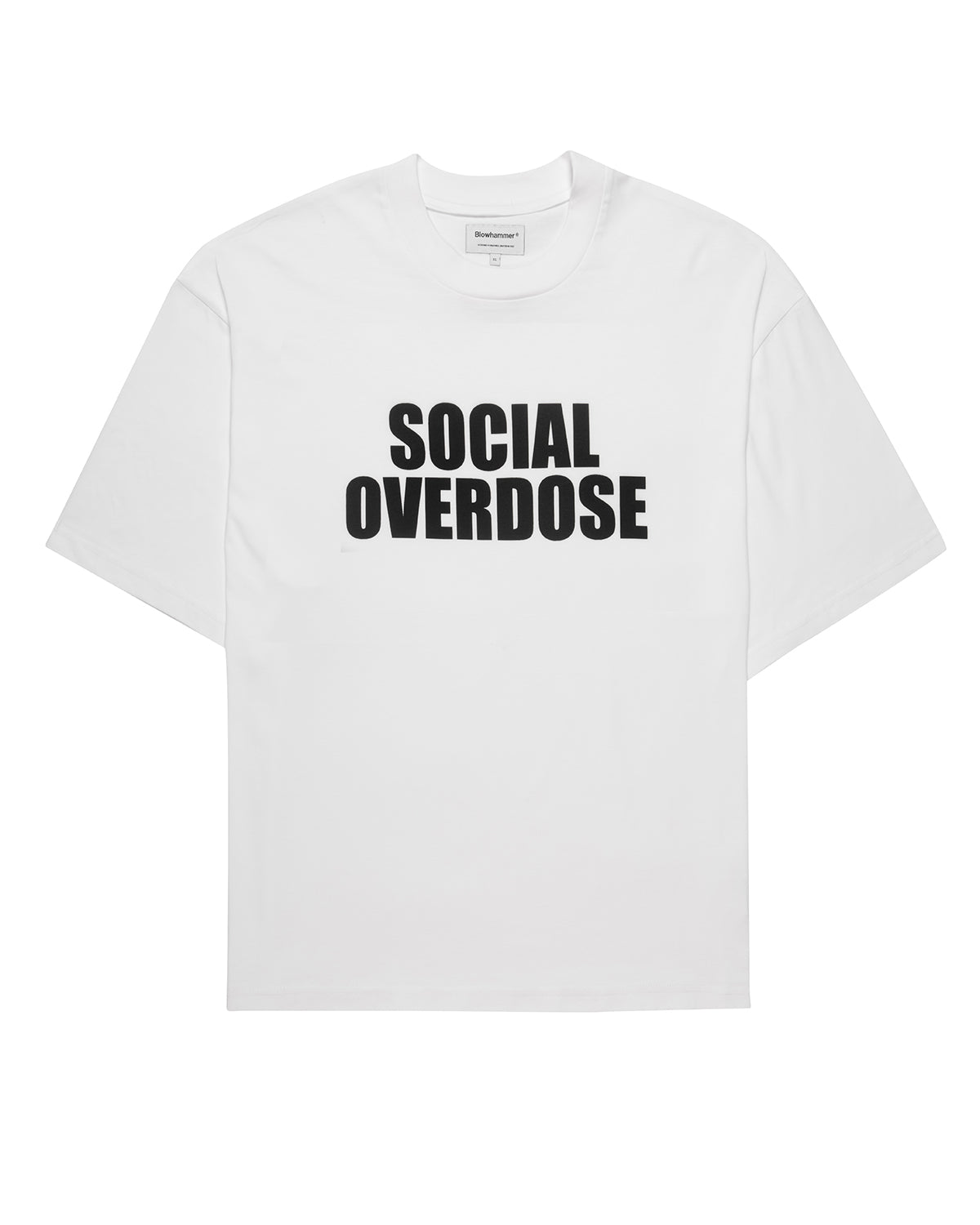 Social Overdose T-Shirt | Blowhammer, color_white